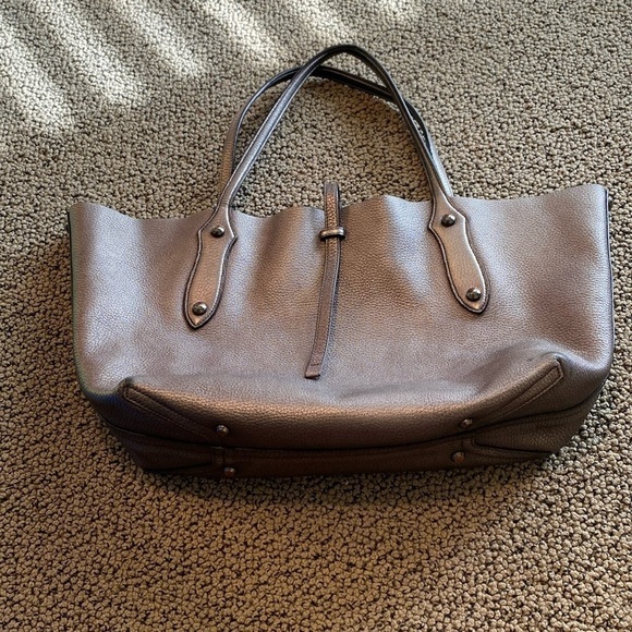Annabel Ingall Gray Shoulder/Tote Bag in GUC - Picture 1 of 14